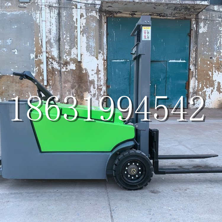 调兵山市小型电动叉车1吨2吨步行站驾式电瓶堆高充电装卸车液压升降车铲车